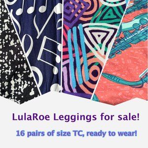 16 Pairs of LulaRoe TC leggings